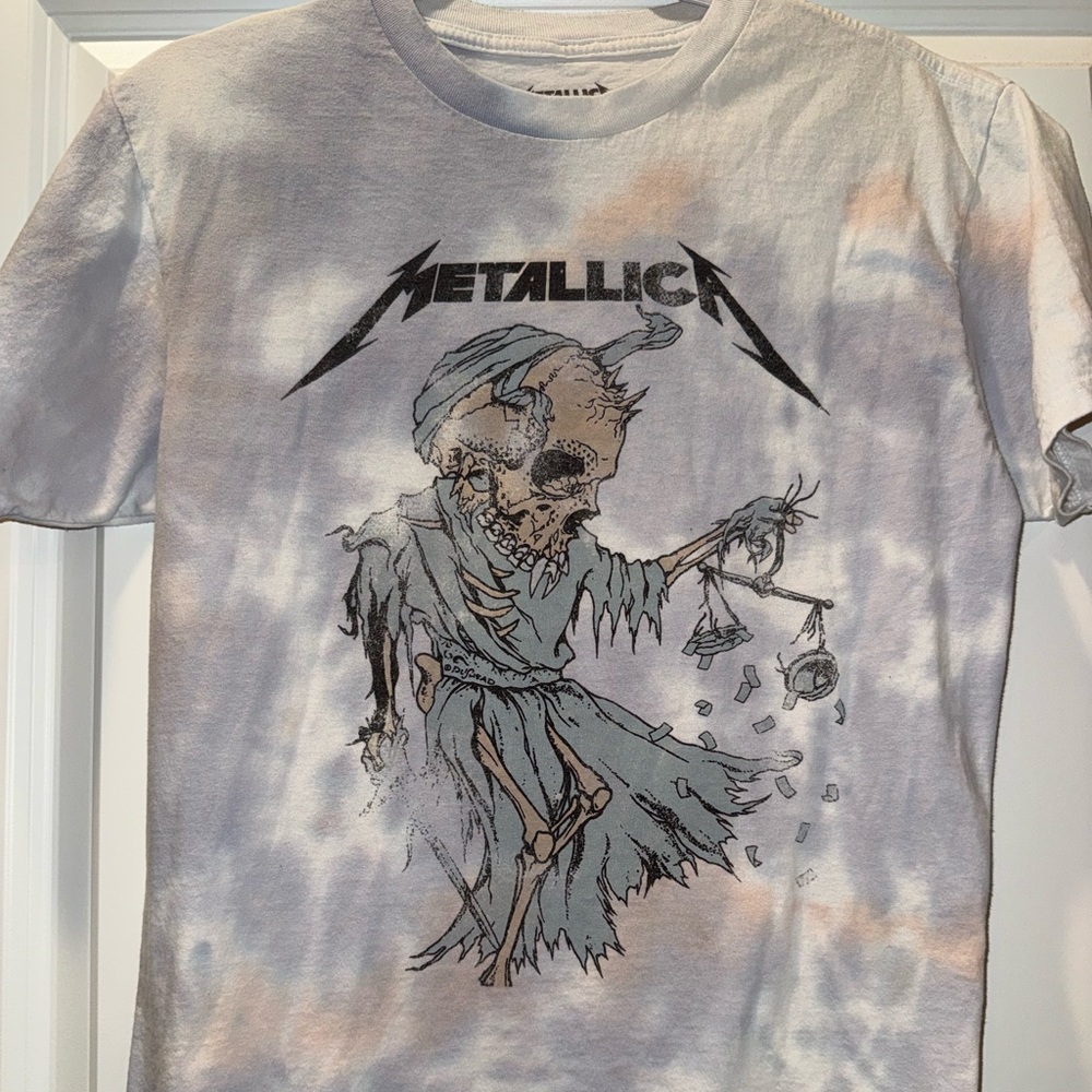 Metallica Tie-Dye Graphic T-Shirt